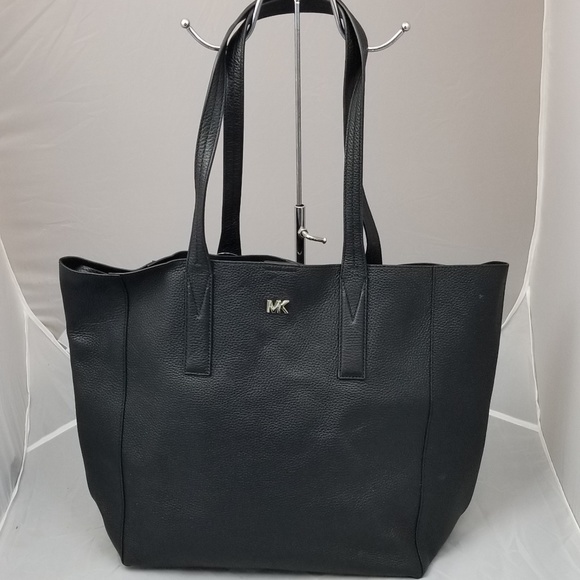 junie large pebbled leather tote